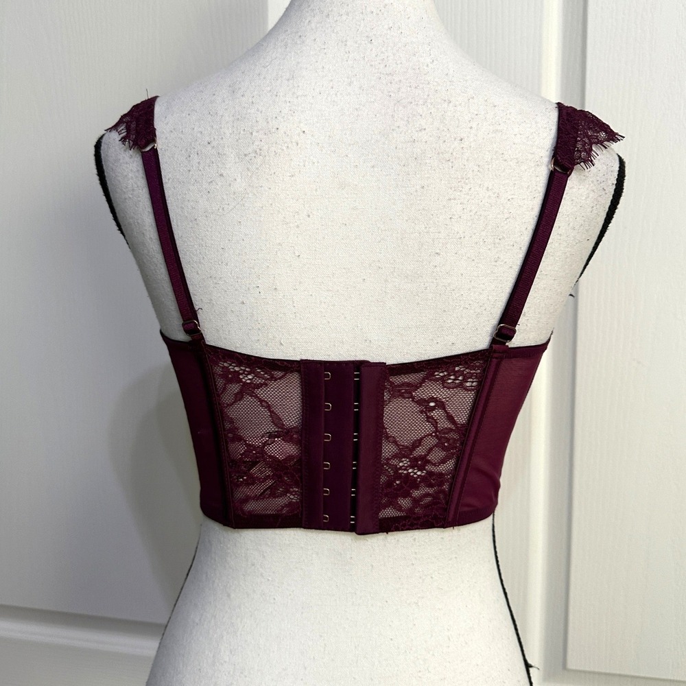 Victorias Secret Dream Angels Corset Top Small Regency Victorian Goth Coquette - Picture 2 of 10